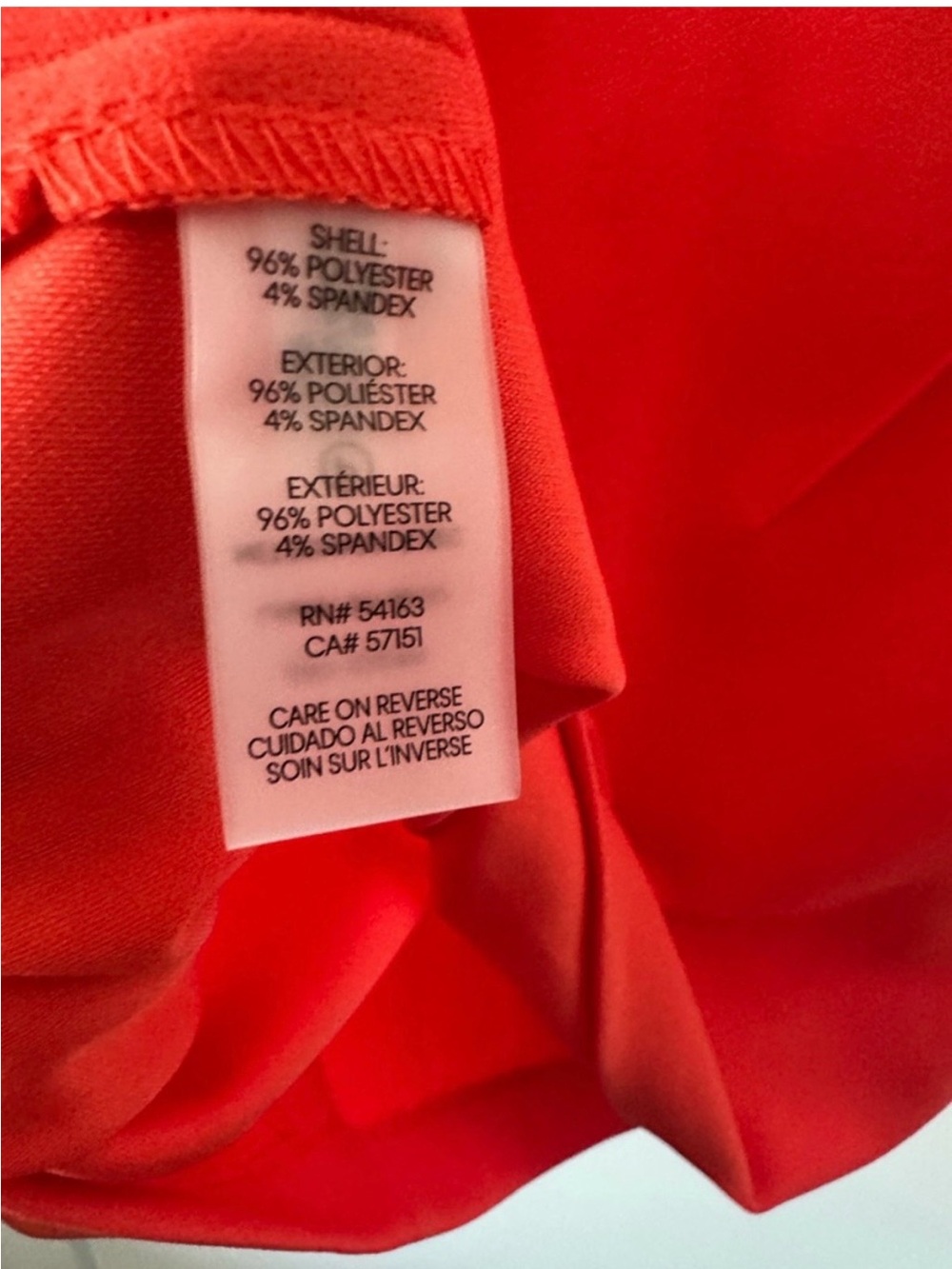 🧡 NWT! Orange CALVIN KLEIN Starburst Sheath Dress - Size 12 - Picture 6 of 8